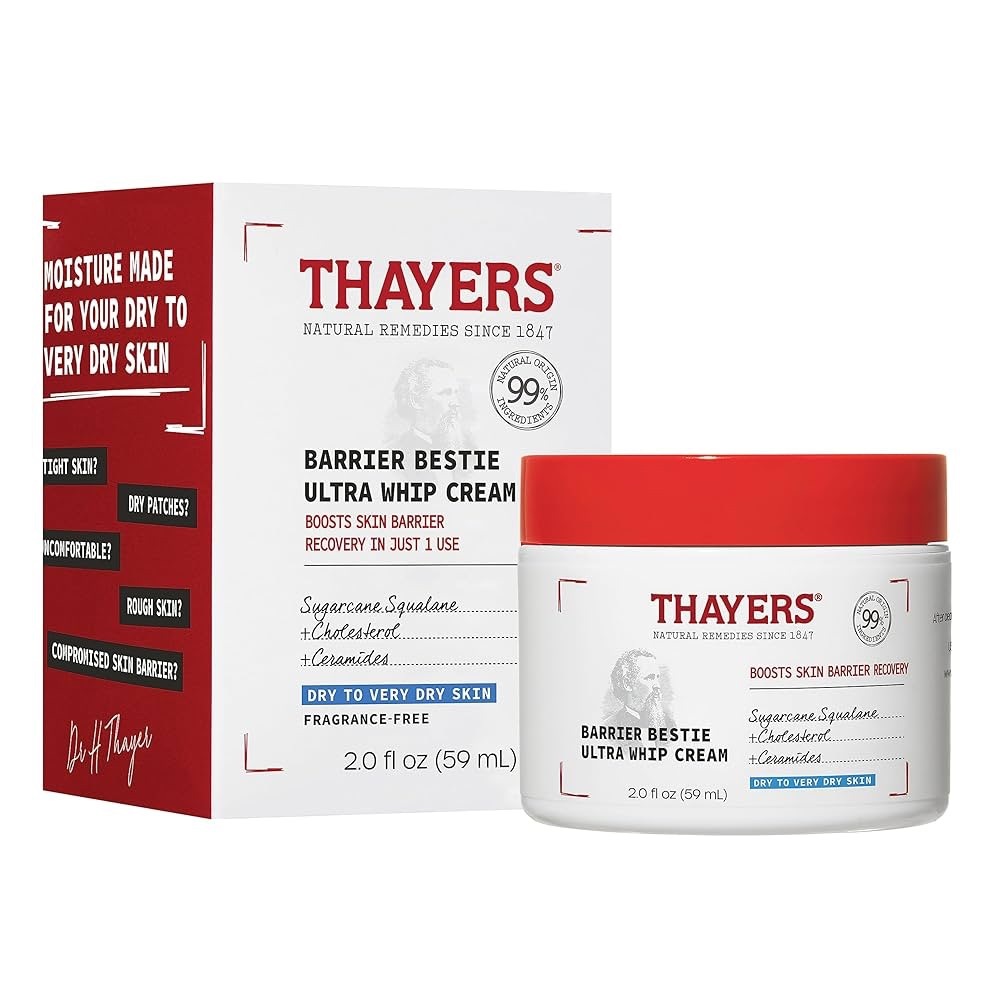 Thayers Barrier Bestie Whip Face Moisturizer